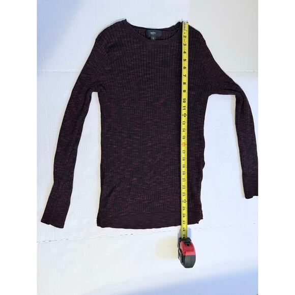 Mossimo Burgandy Womens Cozy Sweater Dress Size Large - Picture 6 of 6